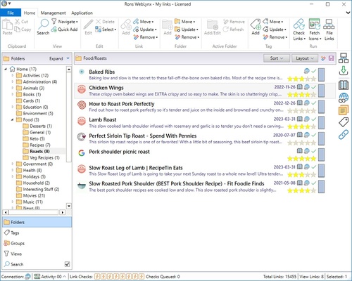 Rons WebLynx screenshot 1