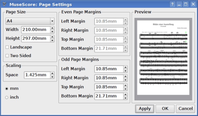 MuseScore screenshot 1