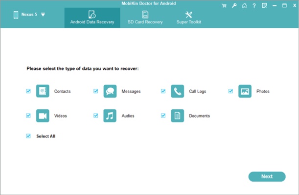 MobiKin Doctor screenshot 1