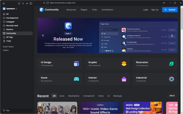 Eagle screenshot 1