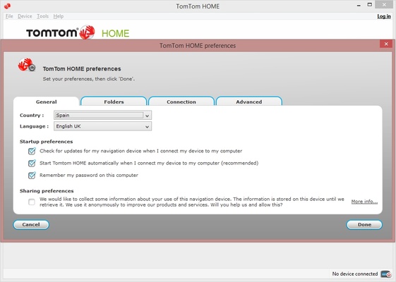 TomTom MyDrive Connect screenshot 1