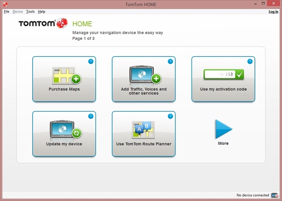 TomTom MyDrive Connect screenshot 1