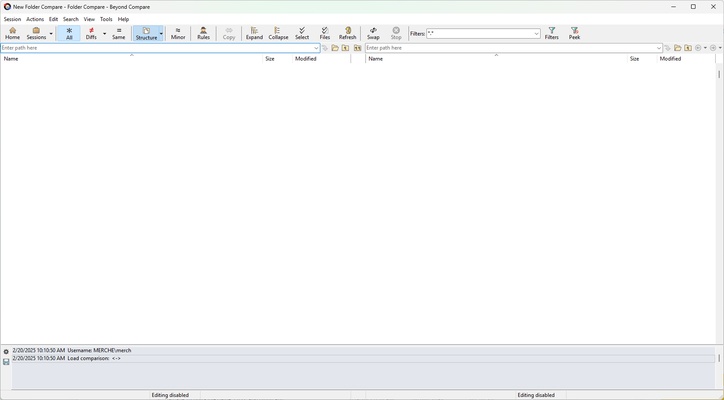 Beyond Compare screenshot 1