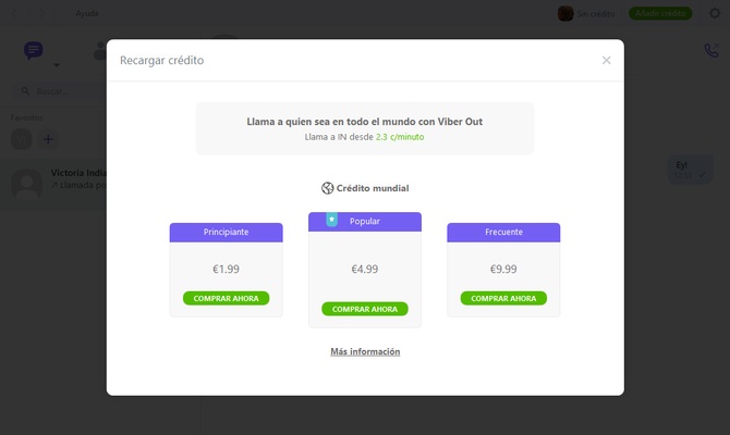 Viber screenshot 1