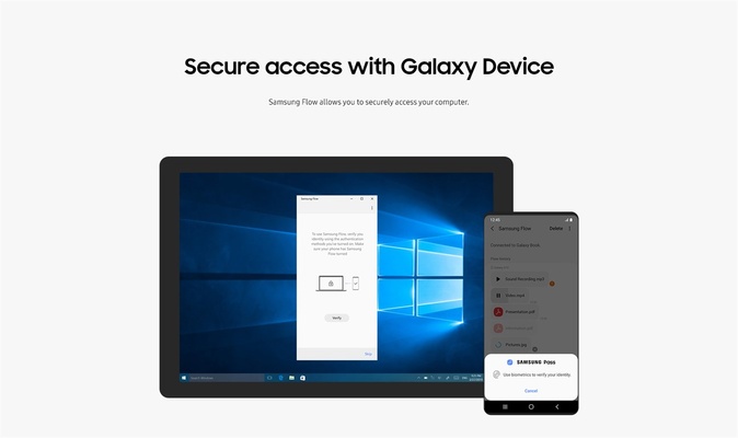 Samsung Flow screenshot 1