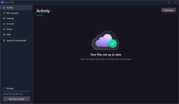 Proton Drive screenshot 1