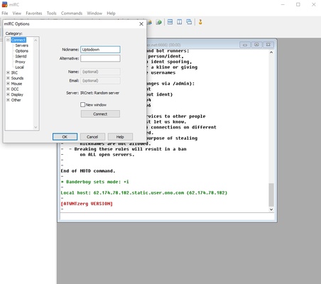 mIRC screenshot 1