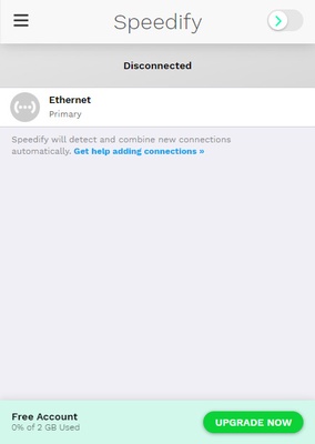 Speedify screenshot 1