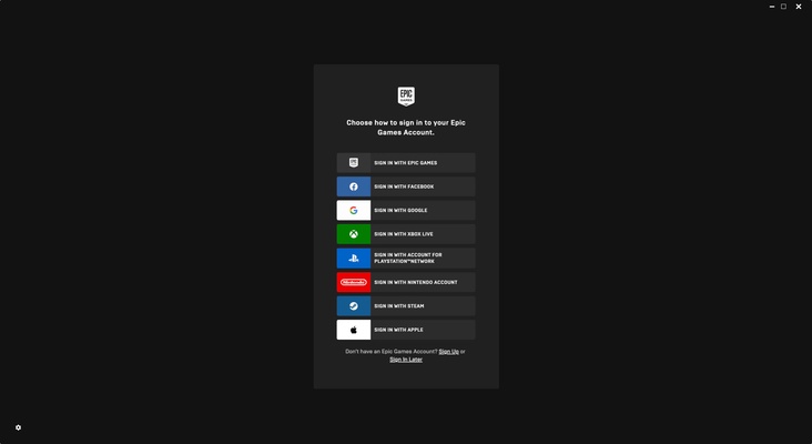 Epic Games Launcher screenshot 1
