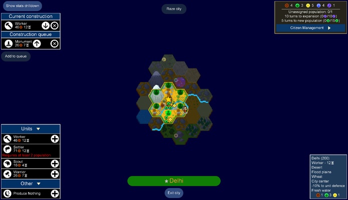 UnCiv screenshot 1