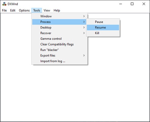 DxWnd screenshot 1