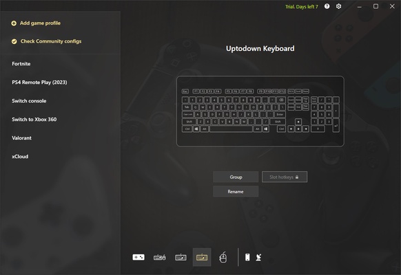 ReWASD screenshot 1