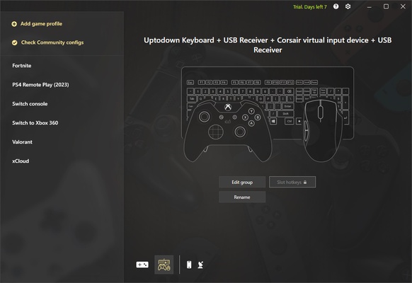 ReWASD screenshot 1