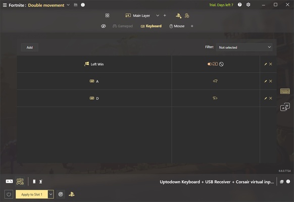 ReWASD screenshot 1