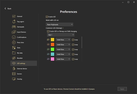 ReWASD screenshot 1