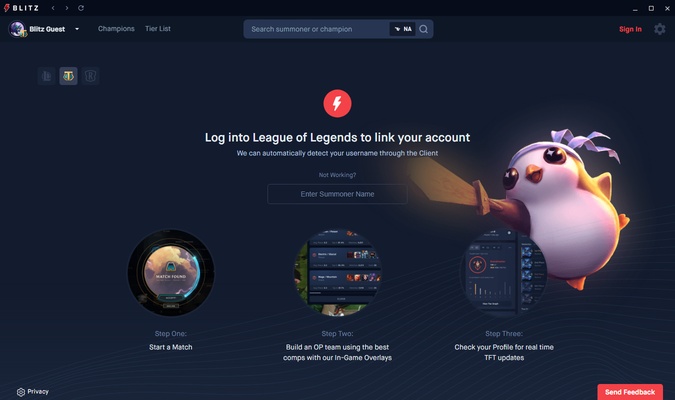 Blitz screenshot 1