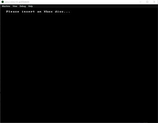 Xemu screenshot 1