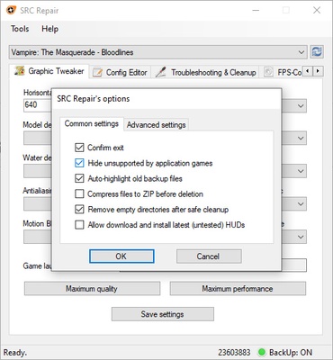 SRC Repair screenshot 1