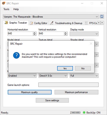 SRC Repair screenshot 1