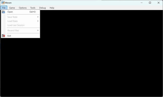 Mesen screenshot 1