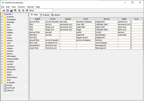JLearnIt screenshot 1