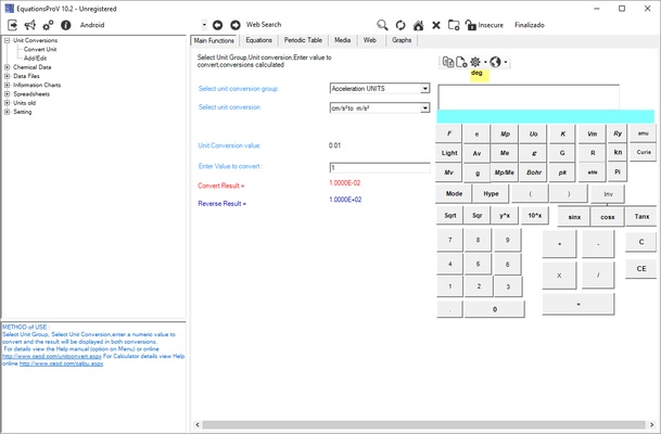 EquationsPro screenshot 1