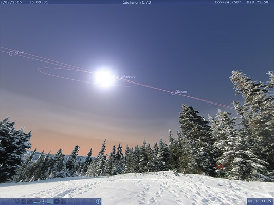 Stellarium screenshot 1