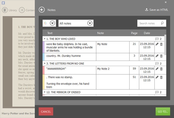 IceCream Ebook Reader screenshot 1