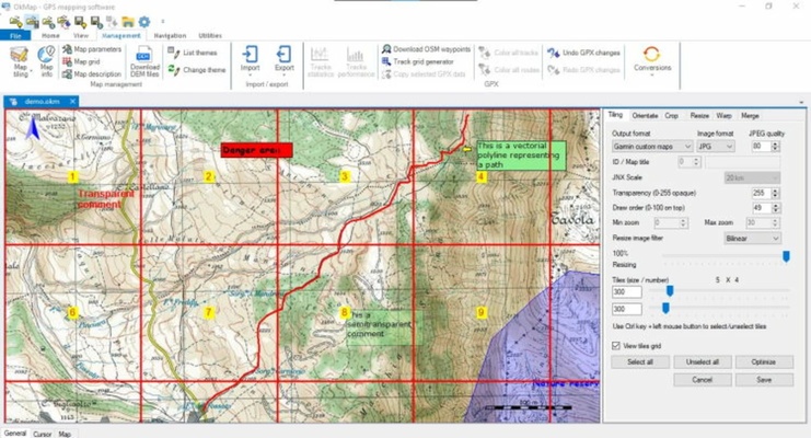 OkMap screenshot 1