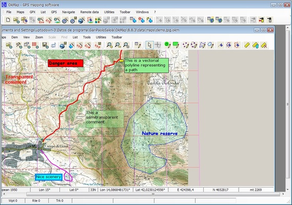 OkMap screenshot 1