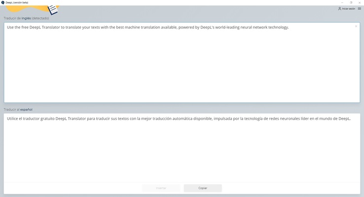 Deepl screenshot 1