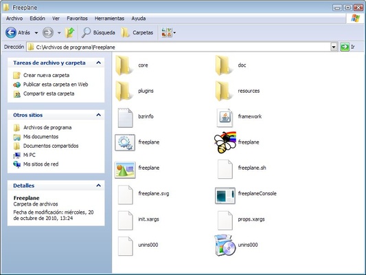 Freeplane screenshot 1