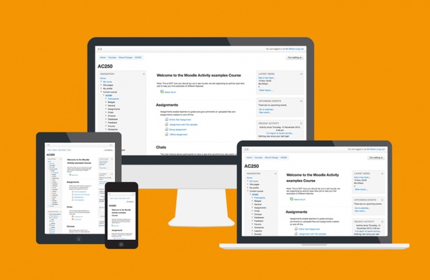 Moodle screenshot 1