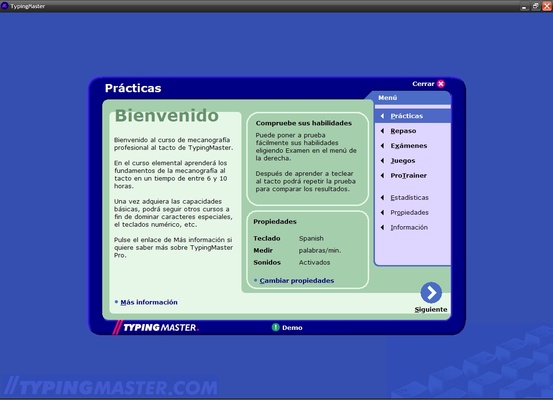 TypingMaster screenshot 1