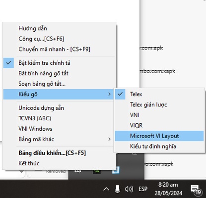 UniKey screenshot 1
