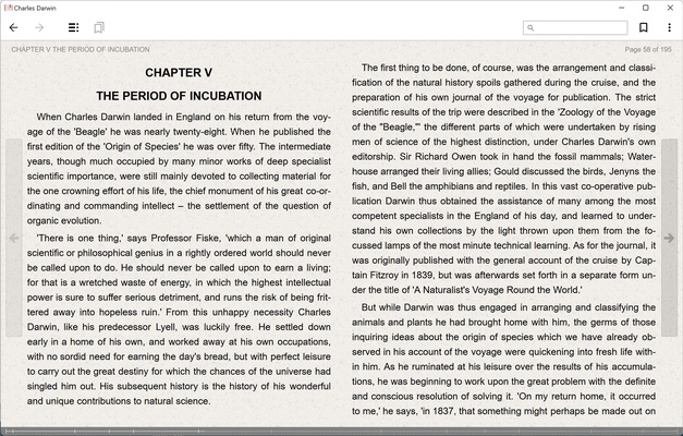 FBReader screenshot 1