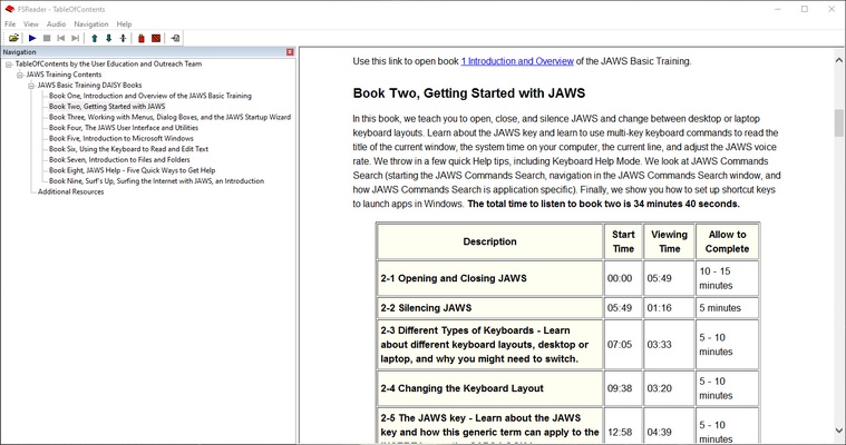 Jaws screenshot 1
