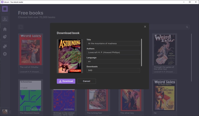 Librum screenshot 1