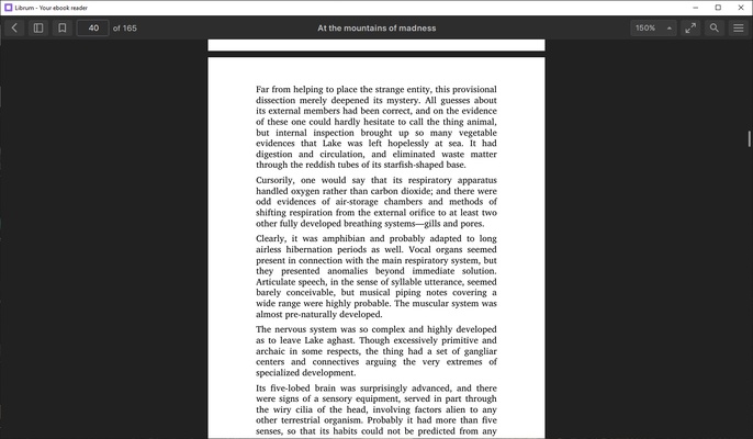 Librum screenshot 1
