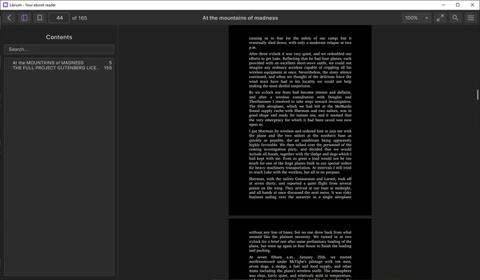 Librum screenshot 1