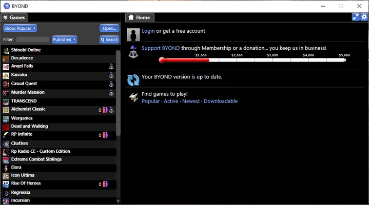 BYOND screenshot 1