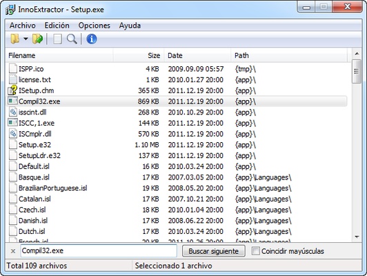 InnoExtractor screenshot 1