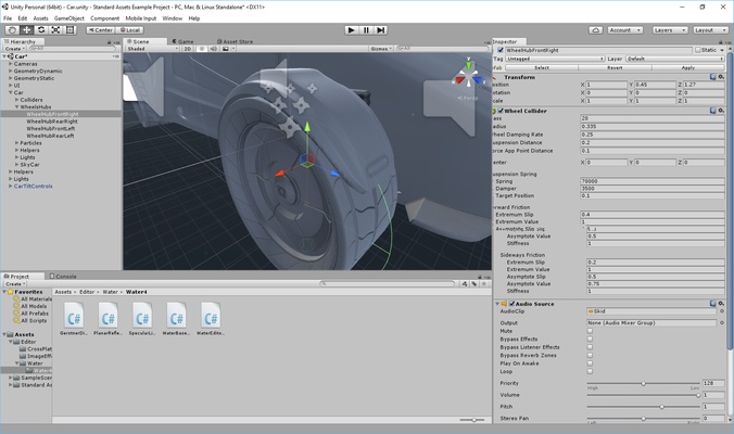 Unity screenshot 1