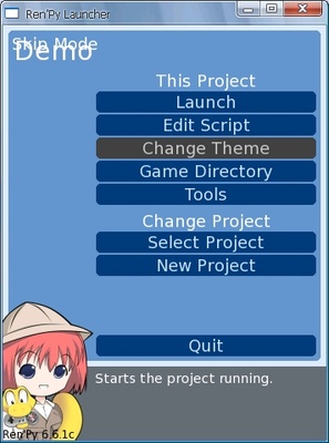 RenPy screenshot 1