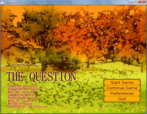 RenPy screenshot 1