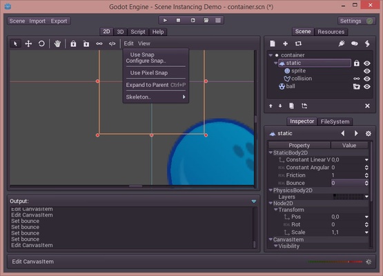 Godot Engine screenshot 1