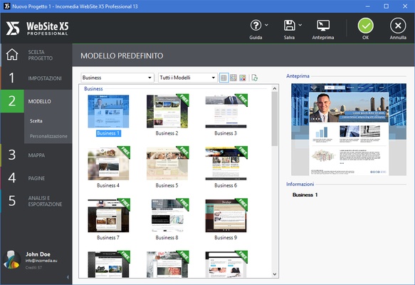 Website X5 Pro screenshot 1