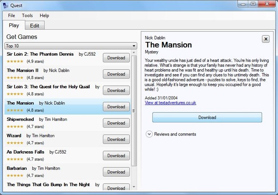 Quest screenshot 1