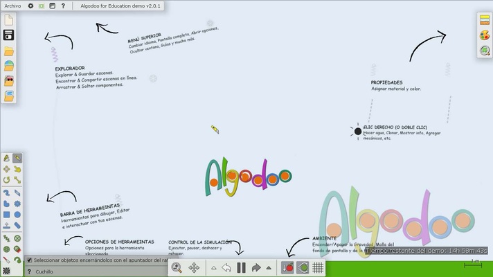 Algodoo screenshot 1