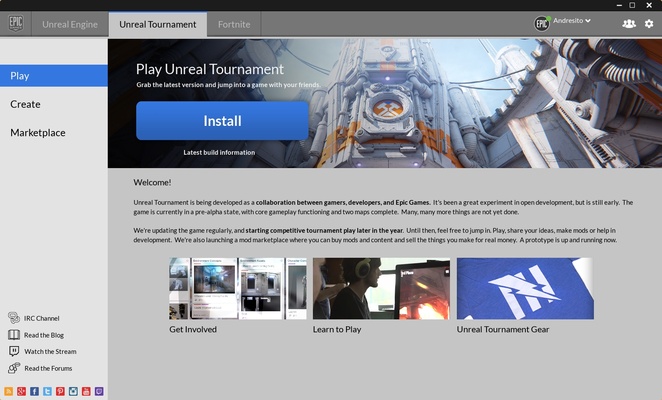Unreal Engine screenshot 1